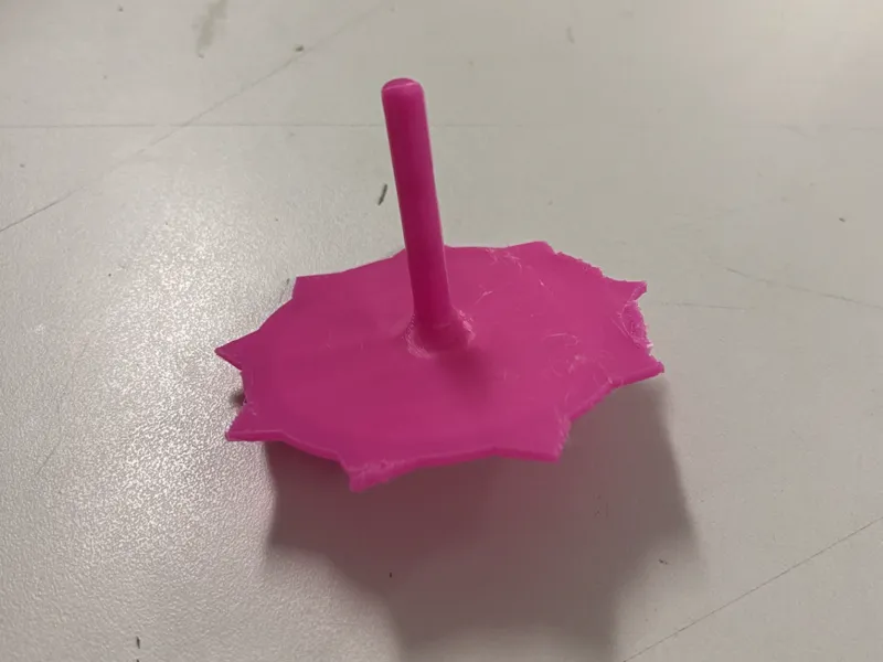 spiky spinning top 