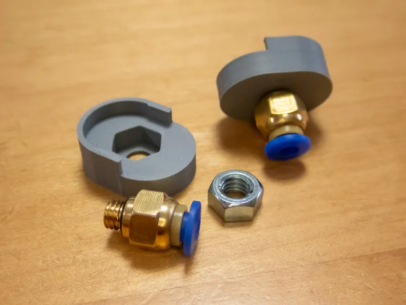 Attachment for AMS lite and PTFE tube connector