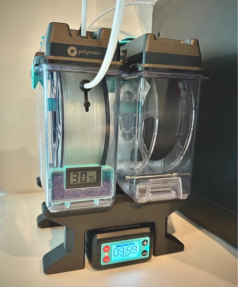 PolyMaker PolyDryer - Double Barrel Mod