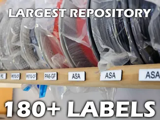 Filament Label swatches