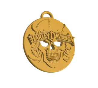 Harley Davidson Viking Keyring