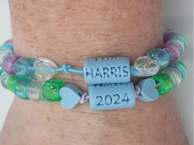 Vote Kamala Harris Friendship Beads