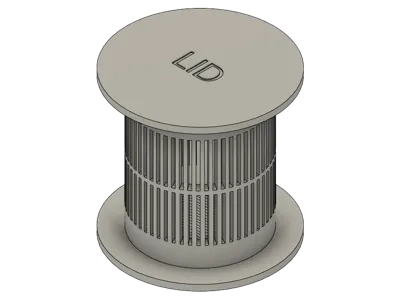 Dessicant Holder for Spools