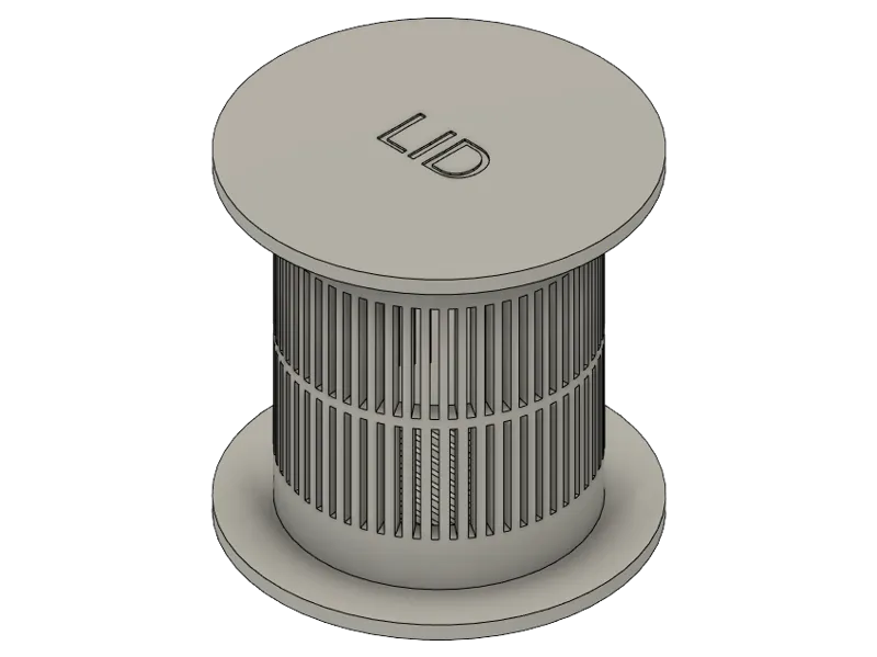 Dessicant Holder for Spools