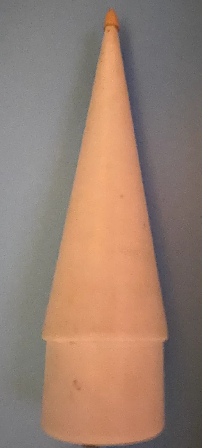 Rocket nosecone for 2in body tubes