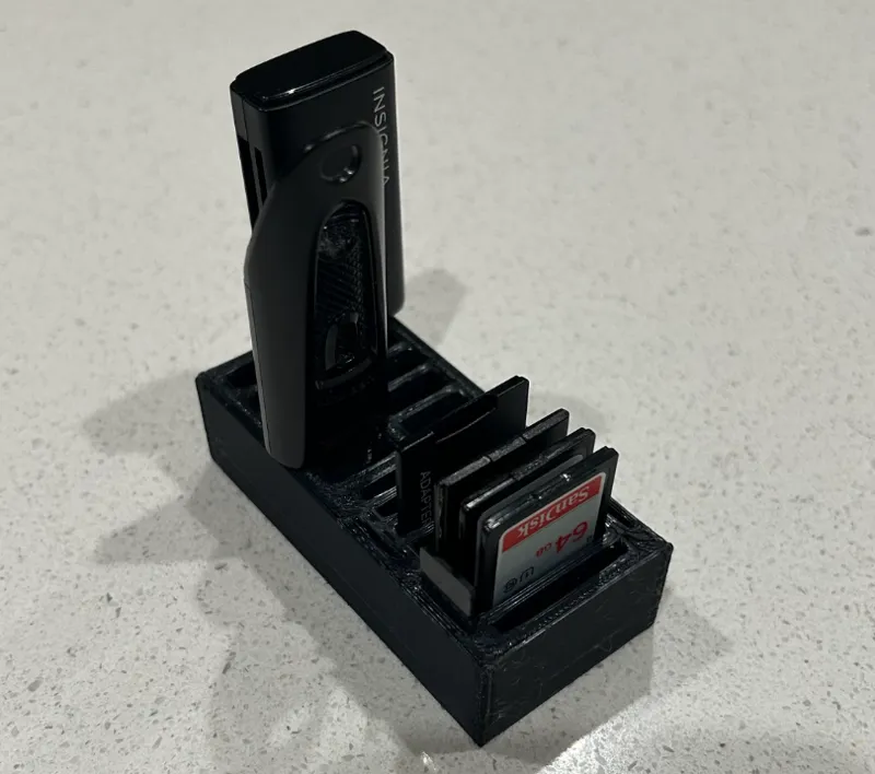USB, SD, and Micro SD Card Holder