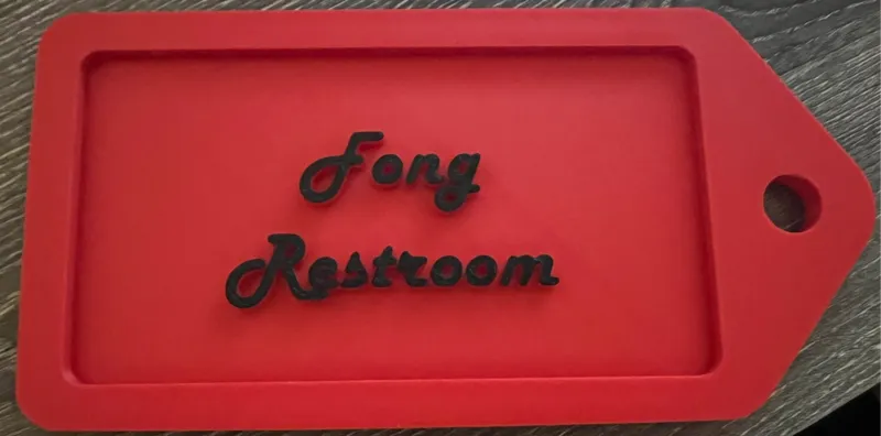 School Restroom Pass