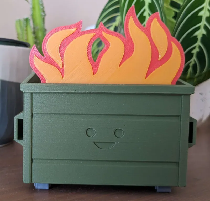Dumpster Fire (Little Dumpy)