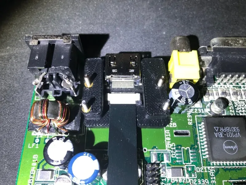 Support HDMI Amiga 1200 pistorm32 lite connector