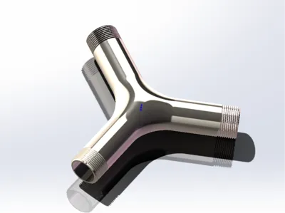 Tee pipe