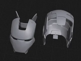 Iron man helmet 