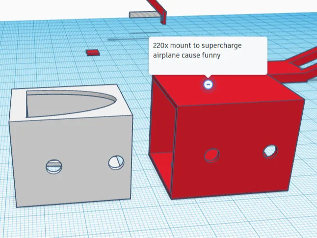 220x Motor Mount for Foamies
