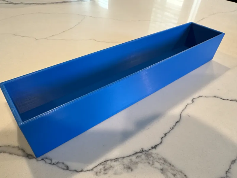 Filament test strip box