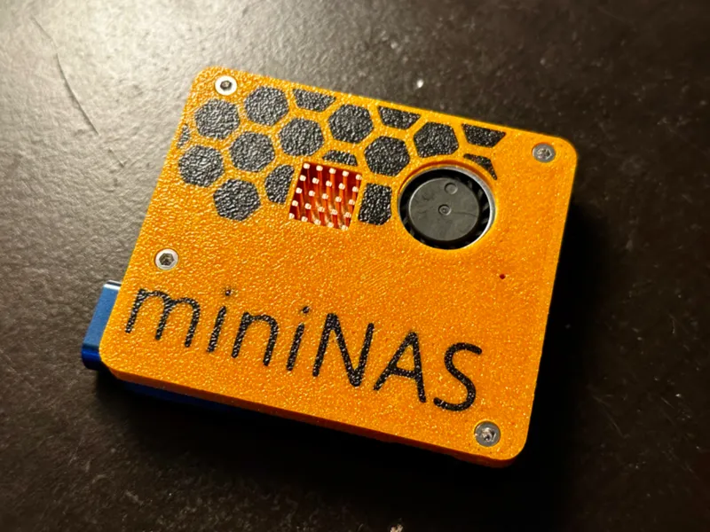 Mini NAS - Wireless Data Storage - RPi Zero 2W