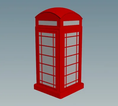 London Phone booth box