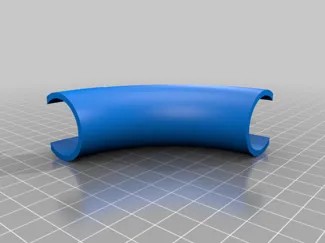 Flexible hose support