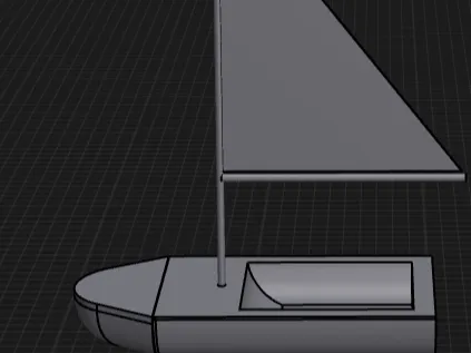 Laser boat