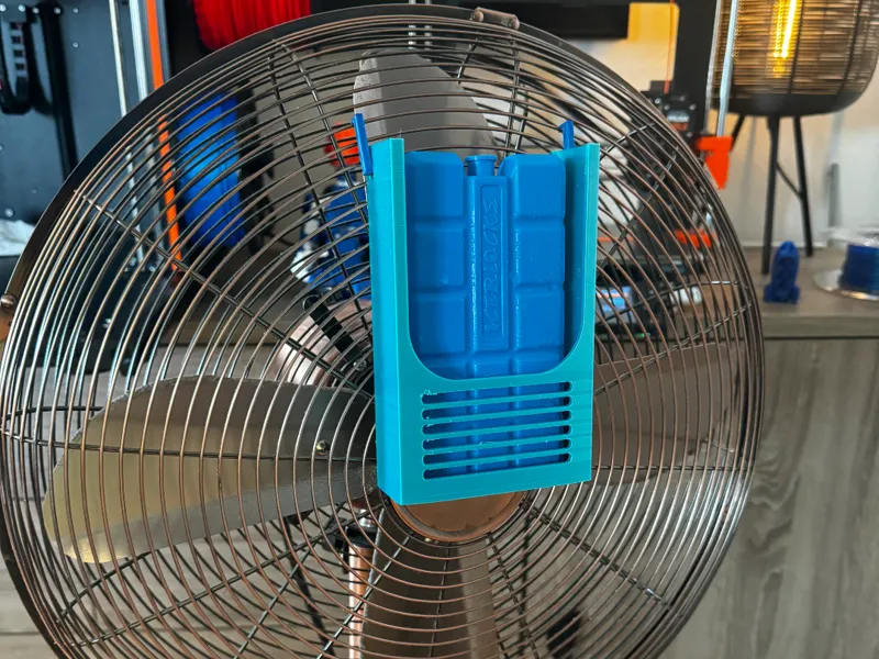 Clim de la hess -Support pain de glace ventilateur