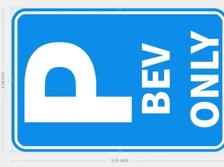 Parking BEV ONLY
