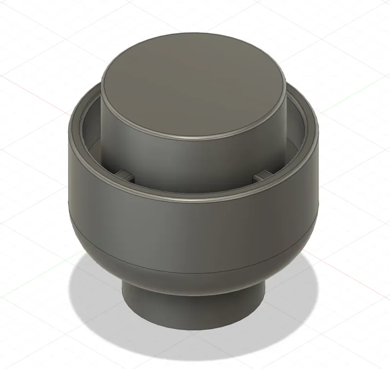 HO Scale Upblast Exhaust Fan