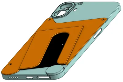CMF Phone 1 - Cardholder with knob lock