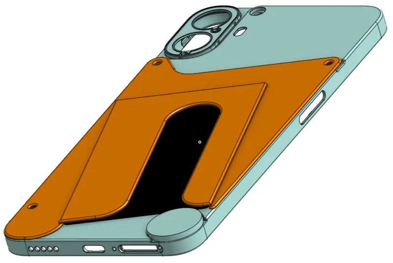 CMF Phone 1 - Cardholder with knob lock