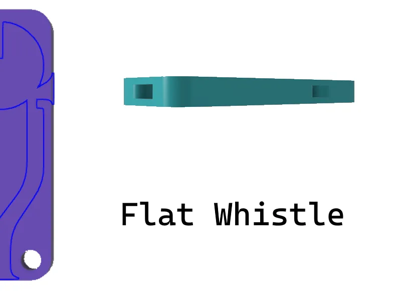 Flat Whistle