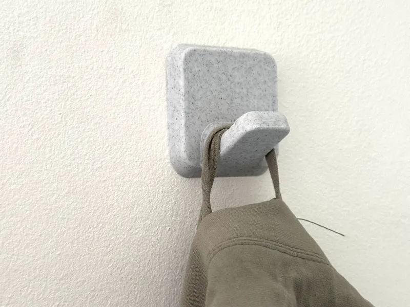 Coat / Towel hook with concealed fixture