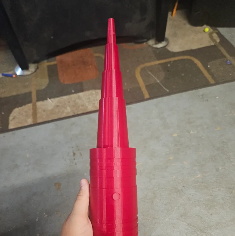 Oversized retractable crayon