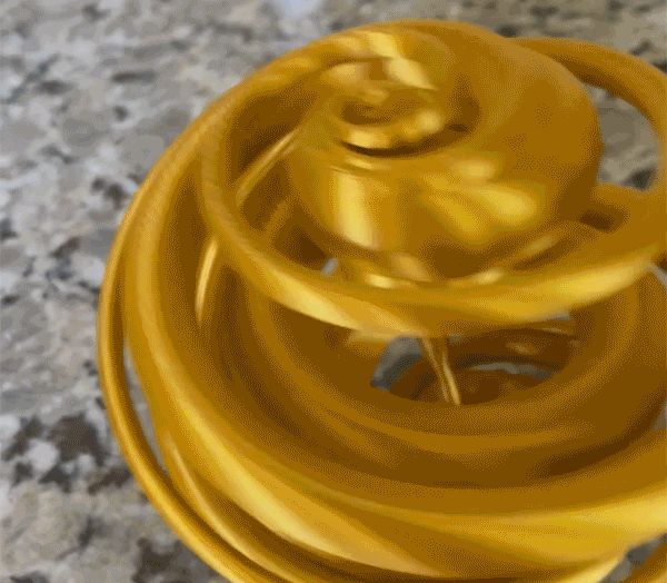 Chaos Attractor Art Piece