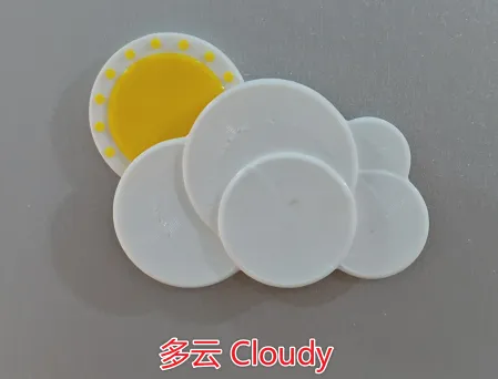Weather Fridge Magnets by TianFu - MakerWorld