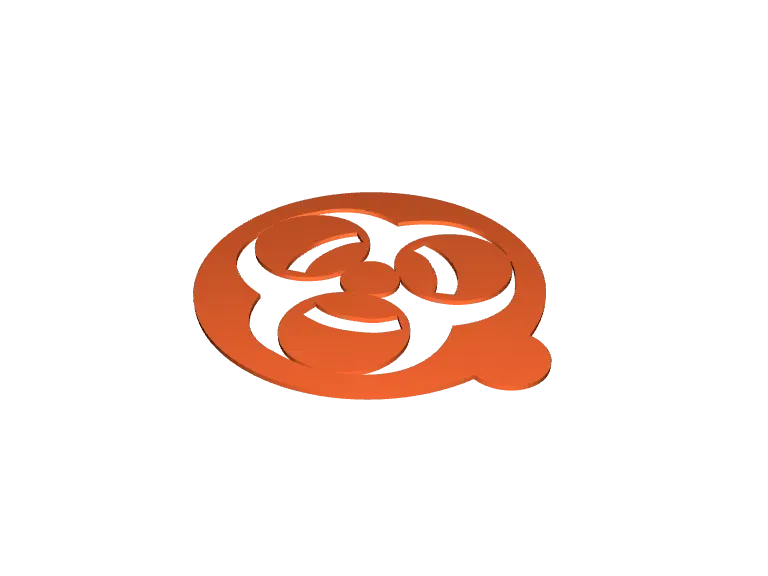 Biological symbol stencil