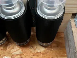 Sprayflaschenhalter für Unterbau