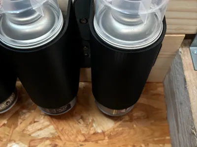 Sprayflaschenhalter für Unterbau