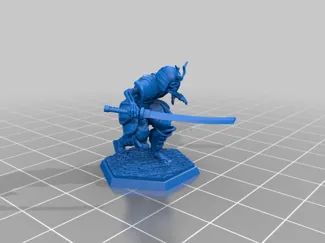 Skeleton samurai