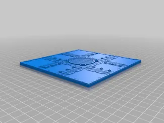 Necromunda Mortalis Floor Tile - GW Thick