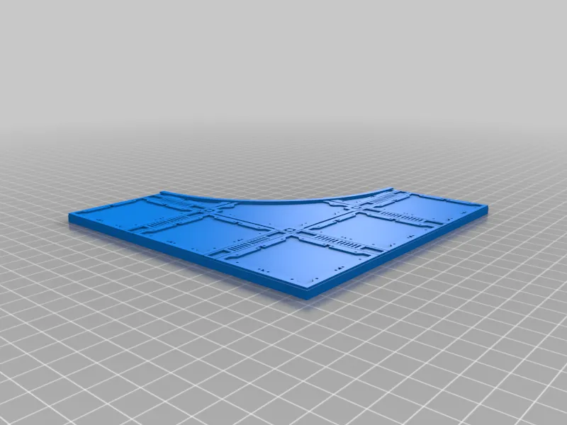 Necro Battle Area - The Airlock - Tile GW Thick