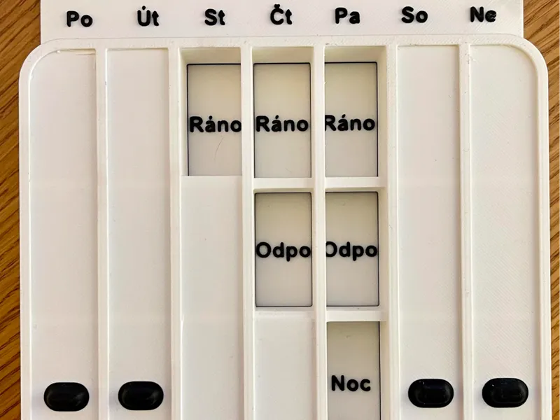 Pill Box / Organizér na léky 