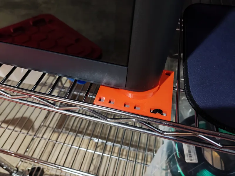 P1S foot for wire shelf