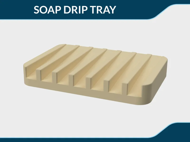 Aesthetic Soap Drip Tray/Holder