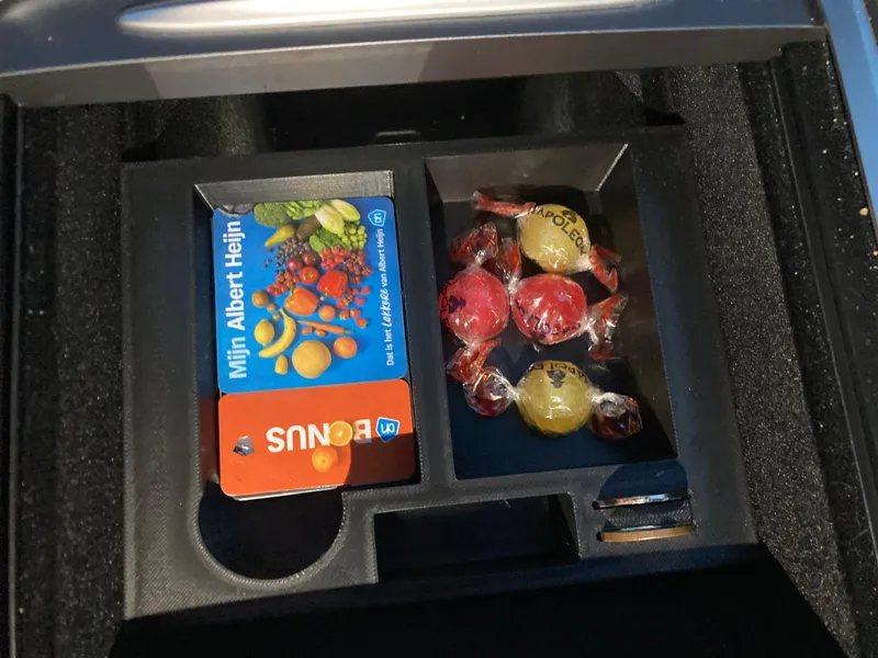 Tesla model Y extra storage compartment