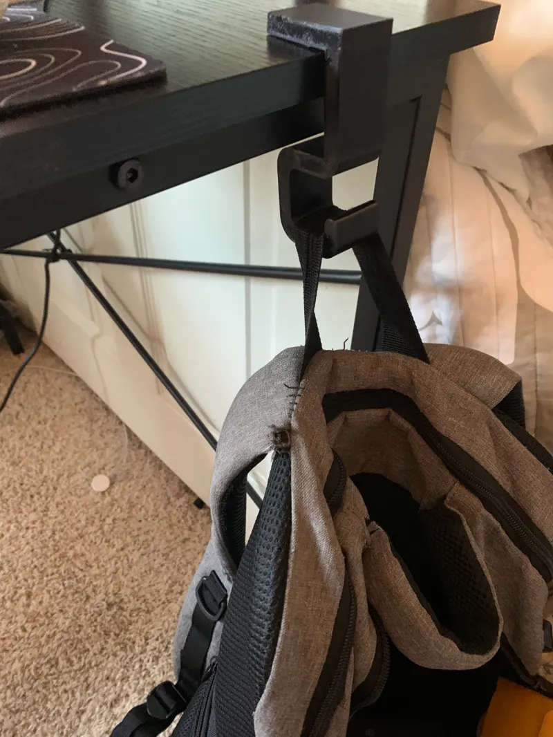 desk bag holder