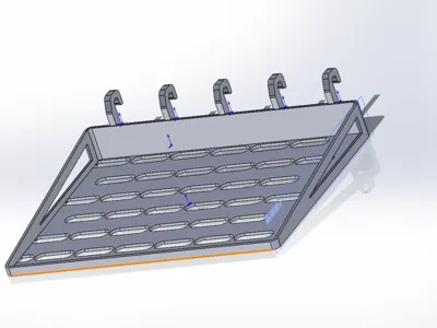 IKEA Pegboard 200*155