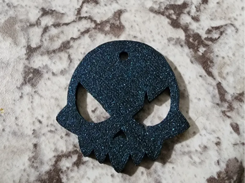 mystery skulls keychain