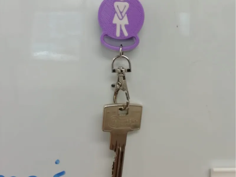 Magnet keychain