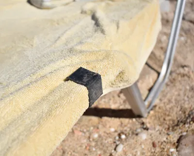 Beach towel clip