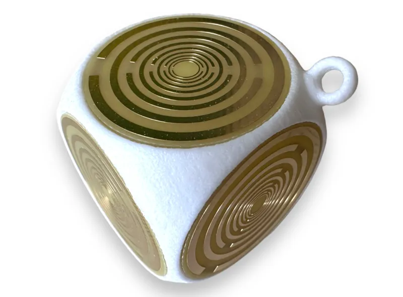 Pendant base for 25mm Aplicum Lakhovsky MWO discs