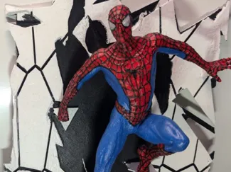 Spiderman Wall Break-through