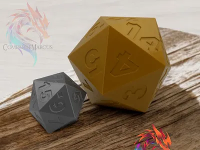 MTG life counter dice set of 2