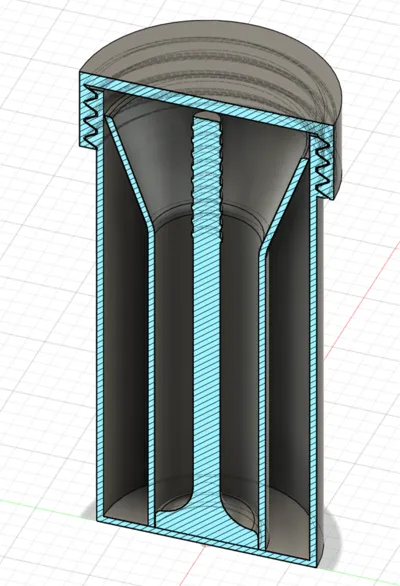 PVA filler with transportation tube